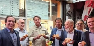 PRKOSI SISTEMU: Brazilski predsednik večera na ulici, neće da se vakciniše i ide u restoran!