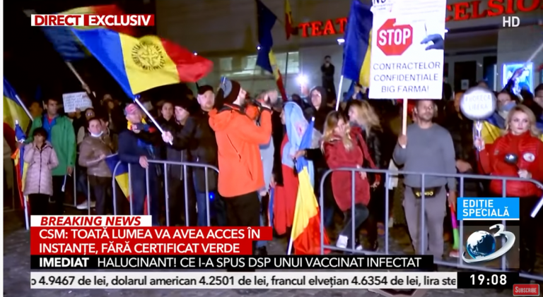 MARŠ NAPOLJE IZ NAŠE ZEMLJE: Rumuni izašli na ulicu da proteraju lekare SZO!