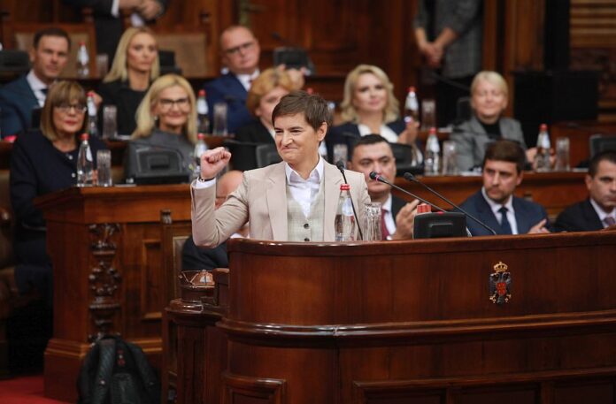CLANOVI NOVE VLADE SRBIJE U SKIPSTINI SRBIJE