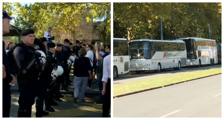Dan srpskog (ne)jedinstva – autobusi za pristalice režima, obruč žandarmerije za nepoželjne građane